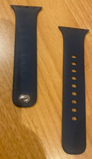 Genuine Apple Watch Black Silicone Watch Strap.  38/40/41mm S/M