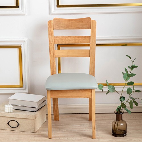 4pcs 100% Waterproof PU Leather Dining Chair Slipcovers - Picture 120 of 130