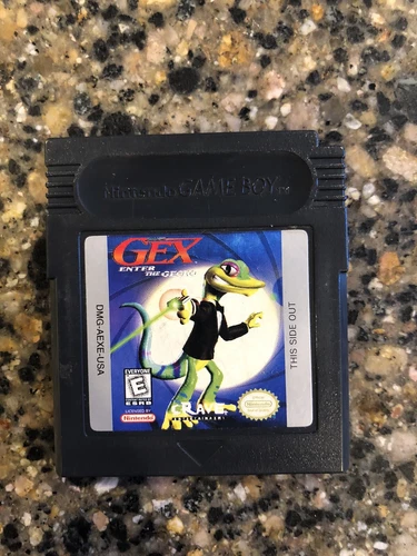 GEX: ENTER THE GECKO Nintendo Game Boy/Color/GBA Authentic! Tested