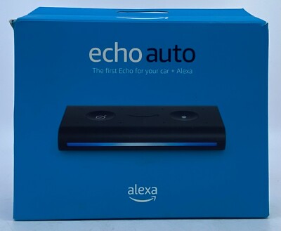 2019 Amazon Echo Gen 1 Smart Car Speaker w/ Alexa NO 12V CAR ADAPTER