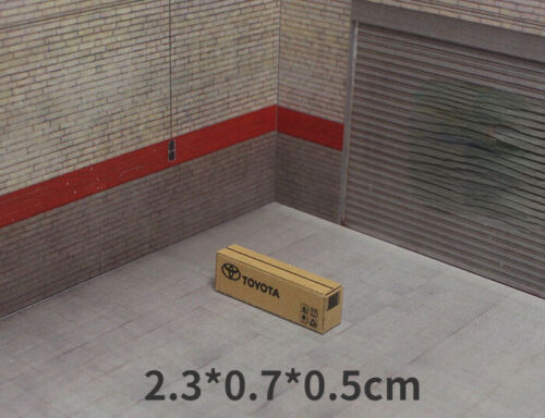 1/64 Diorama Car Garage Boxes Model Repair Workshop Box Prop Scene Display Model - Picture 35 of 112