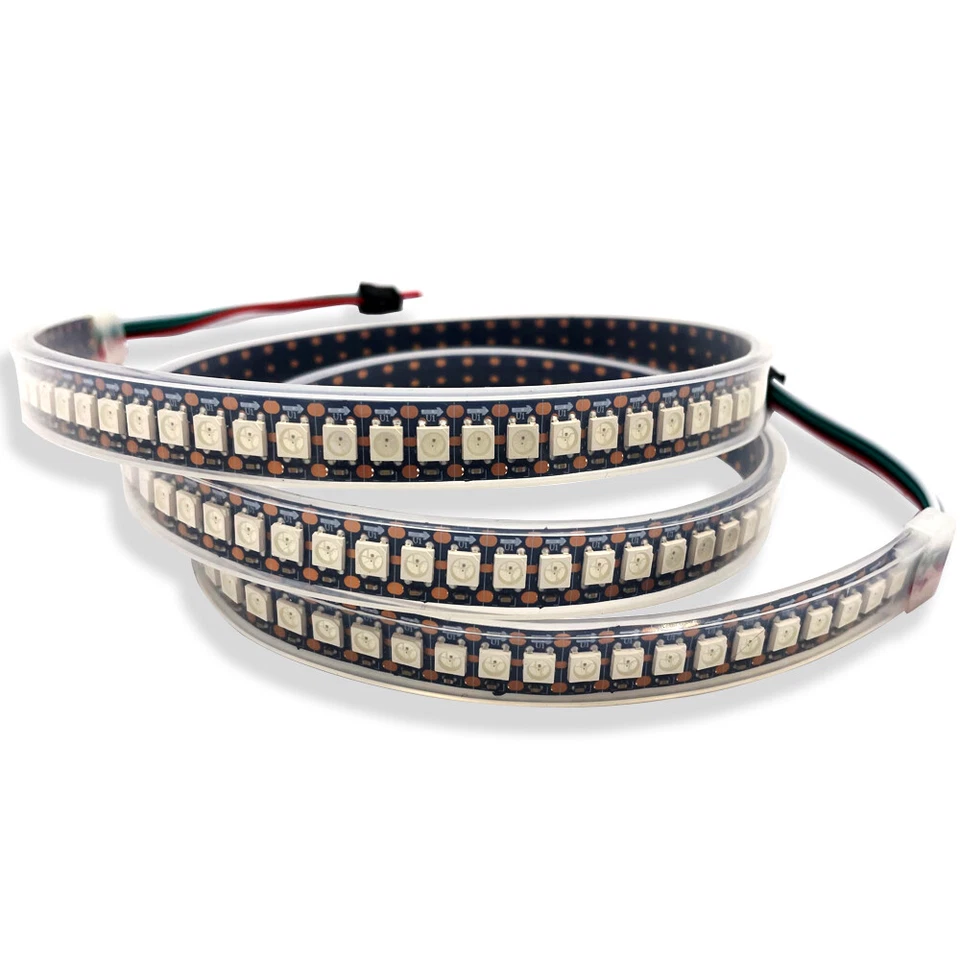 5V WS2812B 144LEDs/M Individual Pixel SMD5050 RGB High Brightnes LED Strip 1M 2M - Image 4 of 4