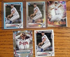 Ryan Cusick 2021 Bowman Chrome Prospects Rookie Lot Bowman 1st