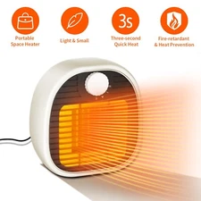 1000W Portable Space Heater - 3 Mode Ceramic Fan with Adjustable Thermostat USA