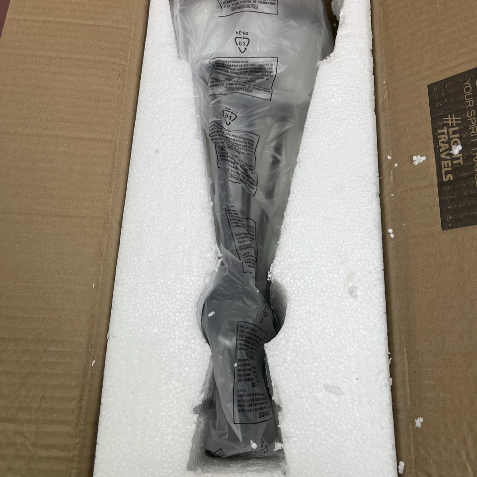 Elegant Lighting LD7050F26 Xavier 4 Light 26"W Semi-Flush Ceiling - Black - Image 4 of 4