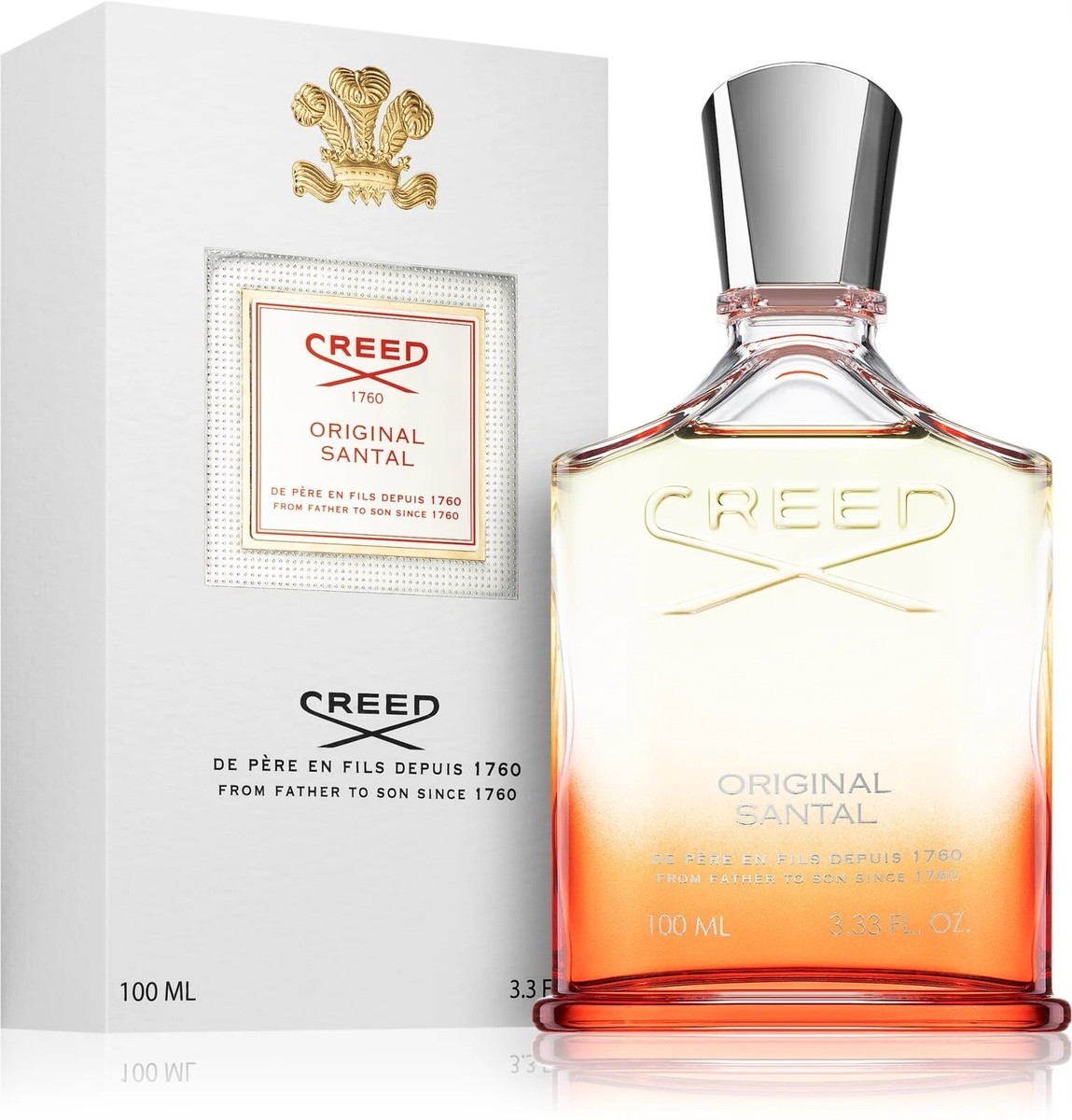 Original Santal By Creed EDP Spray 100 ml / 3.4 Fl Oz Men Perfume