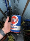 Vintage RPM Aviation Oil Can UnCompounded Full — photo 4