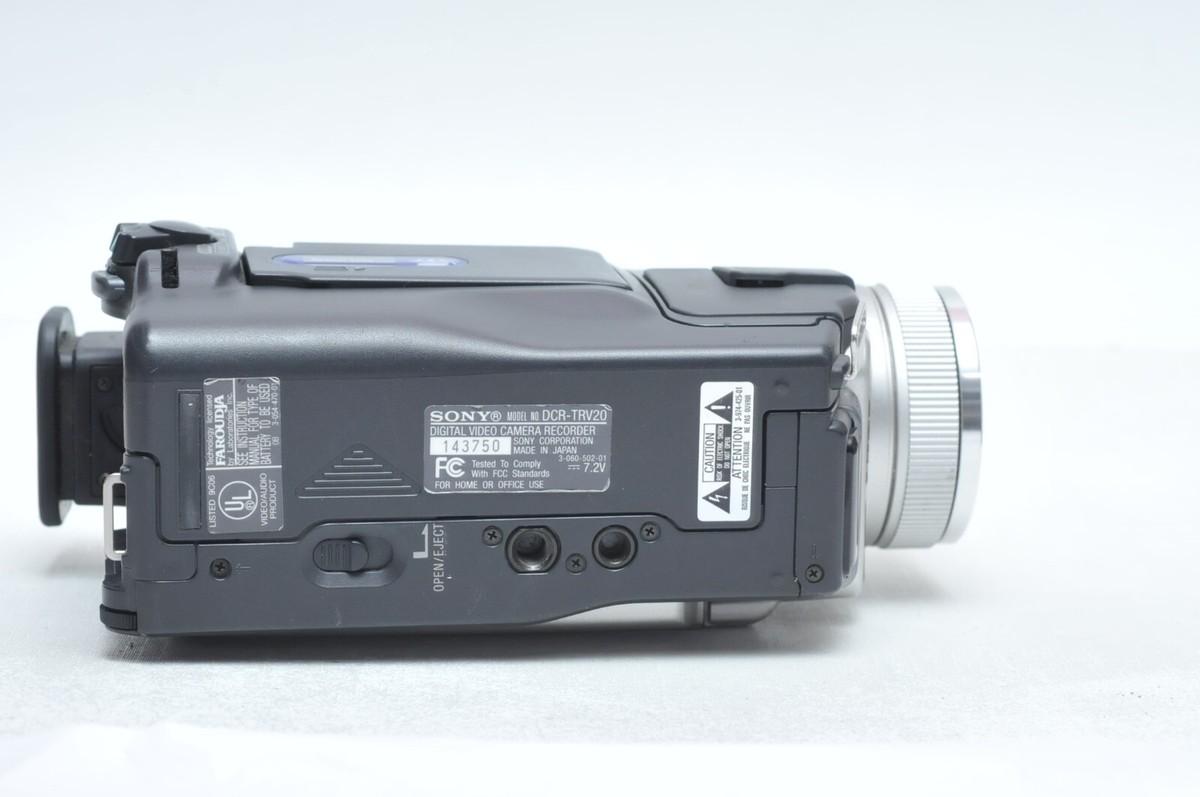SONY miniDVビデオカメラ DCR-TRV20 ③ Sony Handycam DCR-TRV20 Mini DV Camcorder for sale online | eBay
