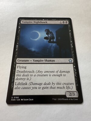 Vampire Nighthawk Foundations NM+ Regular