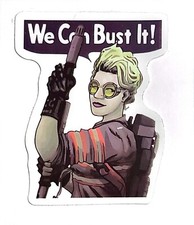 Ghostbusters Slimer Stay Puft Ecto 1 Anime Nostalgia Water Resistant Sticker