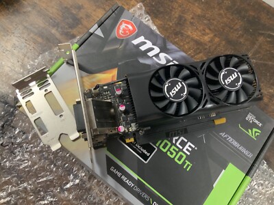MSI Low Profile Graphics Card GEFORCE GTX 1050 TI 4Gb Low Pro