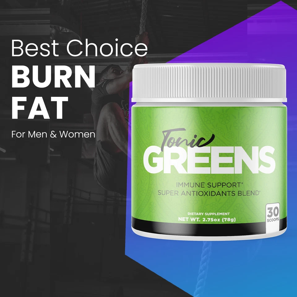 Polvo Tónico Verdes, Polvo Suplemento de Apoyo Inmunológico Tónico Verdes (2.75oz) Foto 3 de 4