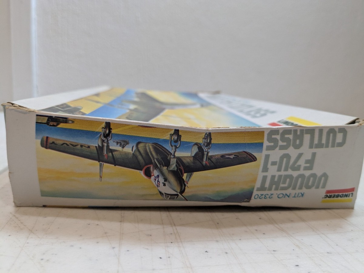 Lindberg 2320 - Vought F7U-1 Cutlass - Model Airplane Kit - 1:48