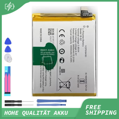 Für VIVO Y18 1904 V15 1819 B-G2 Akku Batterie Battery 4000mAh Li-Polymer
