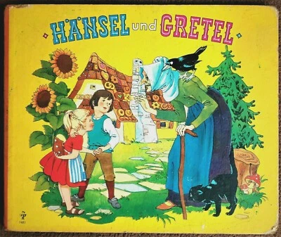 1969 Kartonbilderbuch Hänsel und Gretel Pestalozzi 1481 Vintage Book - Bild 1 von 4