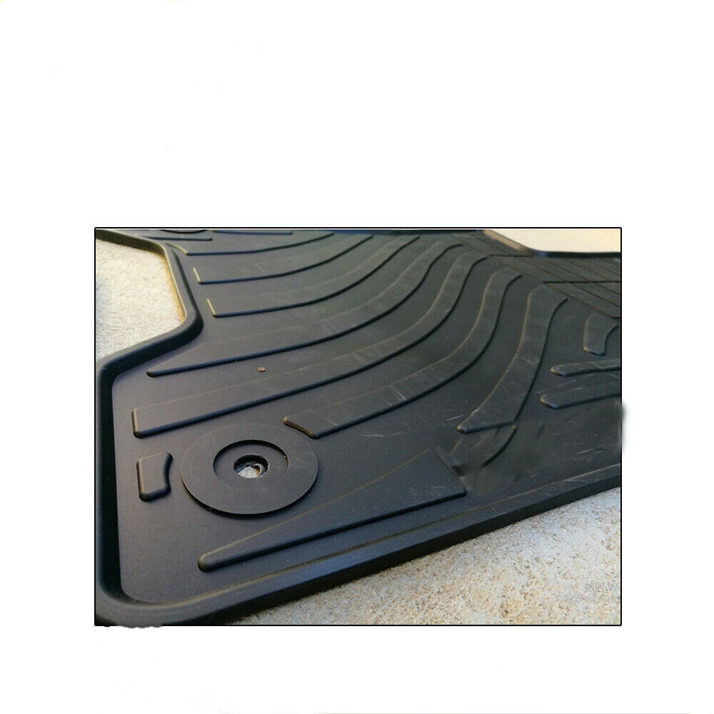 Premium Latex Rubber Floor Mats Fits Nissan Navara NP300 D23 Dual Cab