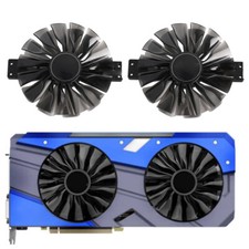 For PALIT GEFORCE GTX1080Ti 11GB GameRock Graphics Card Double layer Cooling Fan