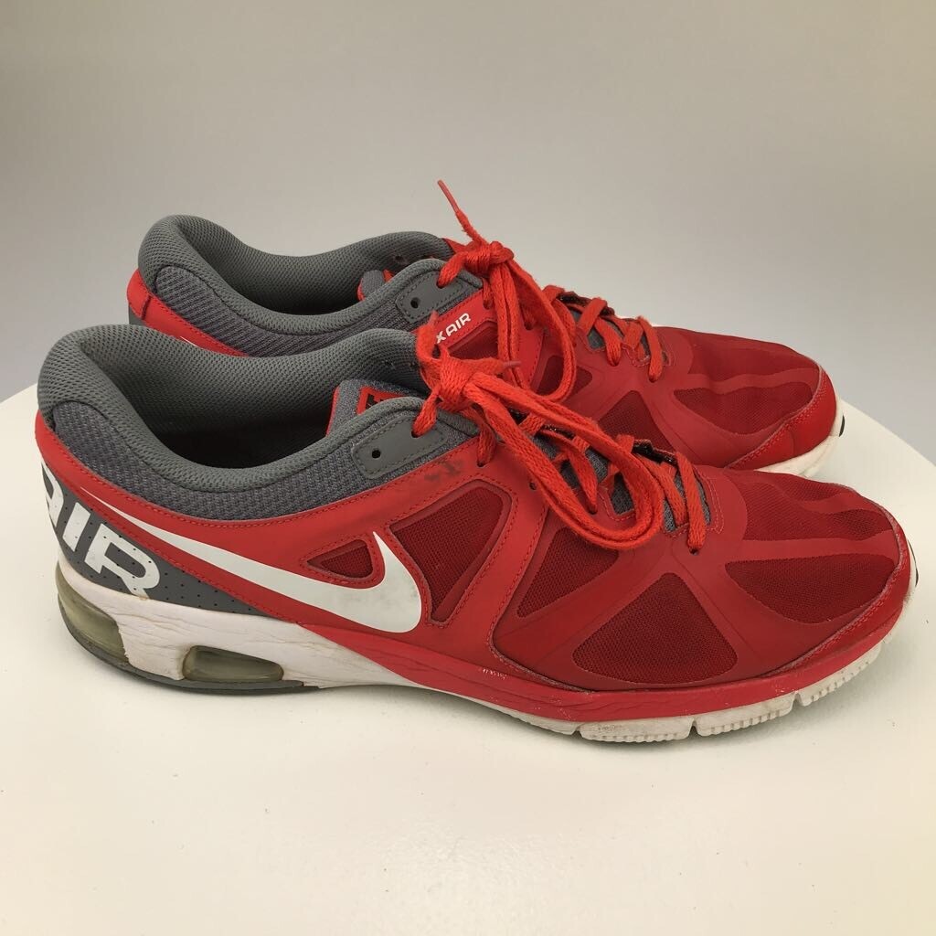 Nike Mens Air Max Run Lite 4 Athletic Shoes Red 554904-600 Lace Up Low Top  15 M | eBay