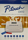 Brother P-touch Pt-D410 18mm 3/4" Label Maker Free Shipping & A/C Adaptor Nib