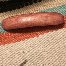 Vintage Wood Hair Barrette Made in France