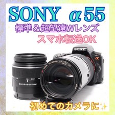 SONY 55 Digital Single-Lens Reflex Camera with High-Speed AF and Continuous
