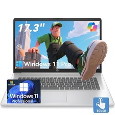 HP 17.3"Touch HD 250 nits Laptop,10Core i7-1355U,32 1TB SSD Win11 Pro US
