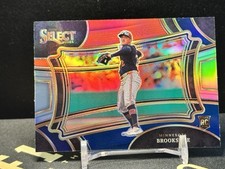 2024 Panini Select Brooks Lee #17 Red & Blue Refractor Prizm Diamond Level Twins