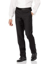 Adam Baker Men  s Slim  Classic Fit Tuxedo Pants for Men Formal Dress Pants