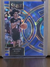 2023-24 Panini Select - Premier Level Anthony Black #113 Blue Cracked Ice (RC)