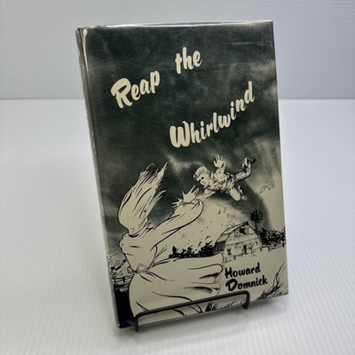 Reap the Whirlwind Howard Domnick Signed! HC Depression Years Novel Young Love