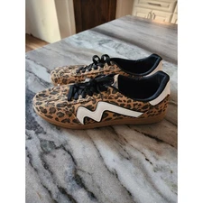 Madden Girl Leopard Print Sneakers Women's Size 11 Athletic Shoes