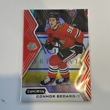 2024-25 Synergy Hockey Connor Bedard Red Bounty Unscratched Color Match #57