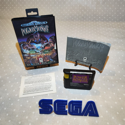 Powermonger Sega Mega Drive PAL - OVP, getestet, vollständig & guter Zustand 