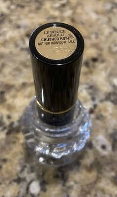  VINTAGE Lancome Le Rouge Absolu Lipstick CRUSHED ROSE Full Size NOS Rare  