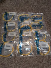  13 Pack LC to LC UPC OS2 Duplex Single-Mode Fiber Optic Patch Cable - Jumper