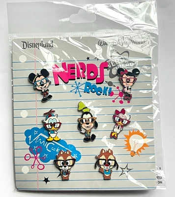 disney nerds pin set products for sale | eBay