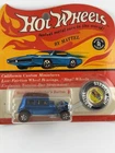 1968 Hot Wheels Redline Classic ‘32 Ford Vicky – Carded w/Button Blue USA