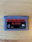 Dr. Mario Classic NES Series (Nintendo Game Boy Advance GBA, 2004) *TESTED*
