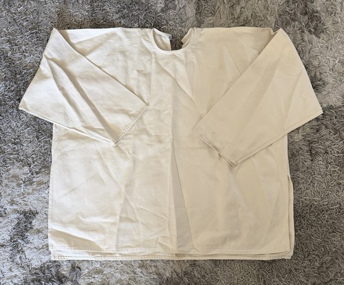 Los Angeles Apparel Kanye West Sunday Service Pastor Tee Poncho Sample in Cream