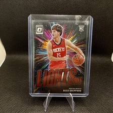 2024-25 Panini Donruss Optic Reed Sheppard Red and Gold RC Lights Out /99