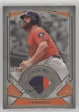 2017 Museum Collection Meaningful Material Relics Gold 9/10 Evan Gattis 0t08