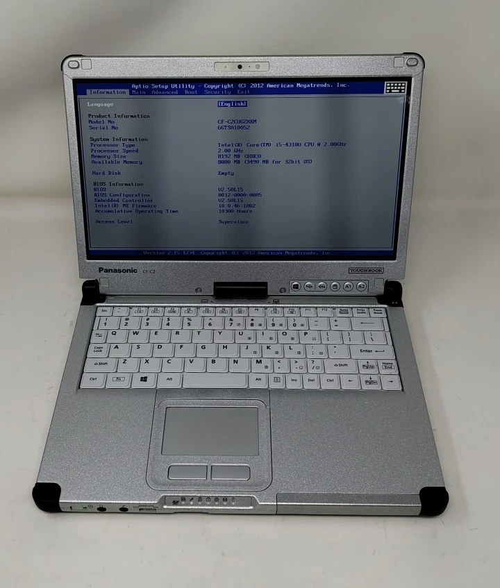Panasonic Windows 7 PC Laptops & Netbooks for sale | eBay