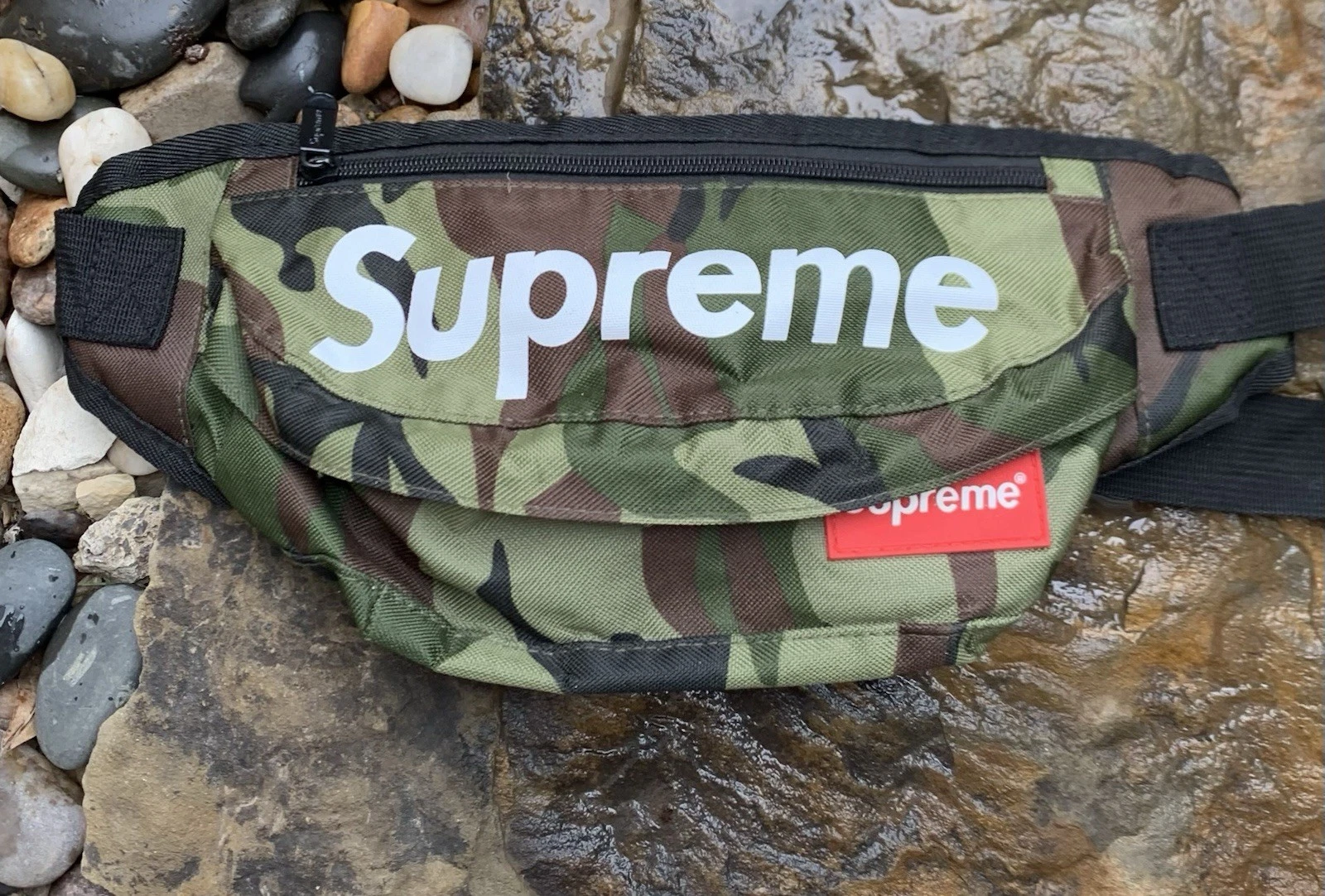 Sac banane suprême. Camouflage. Occasion. Rare