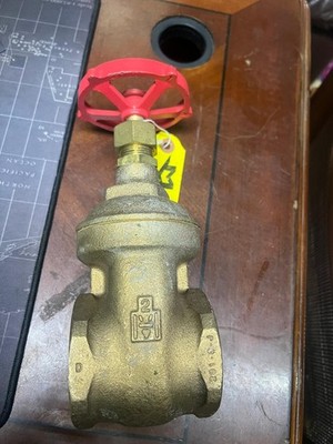 2'' Milwaukee Gate Valve 1140 Bronze 150# NPT Gate Valve