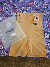 NWT Shapermint Essentials All Day High-Waisted Shaper Shorts Nude XL 2XL