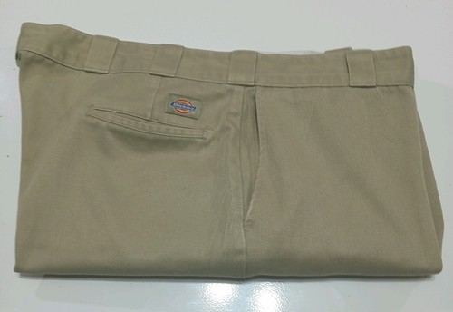 Dickies, Vintage 46X27 Dickies Plain Front Twill Pants Preowned Worn In Cuff See Pictures