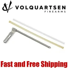 Volquartsen Extended Bolt Handle and Recoil Rod Assembly for Ruger 10/22 -Silver