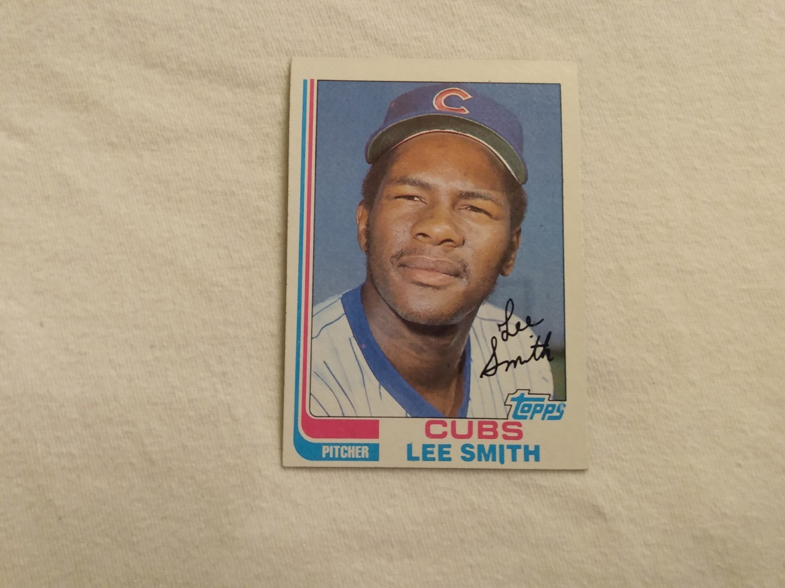 1982 TOPPS # 452 LEE SMITH ROOKIE CARD CHICAGO CUBS