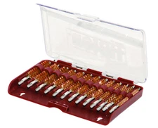 Tipton 168577  13-pcs Bronze Bristle Rifle Bore Brush Set