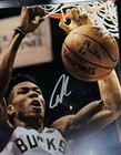 Giannis Antetokounmpo Milwaukee Bucks Signed Autographed 10x8 Photo with COA — photo 2